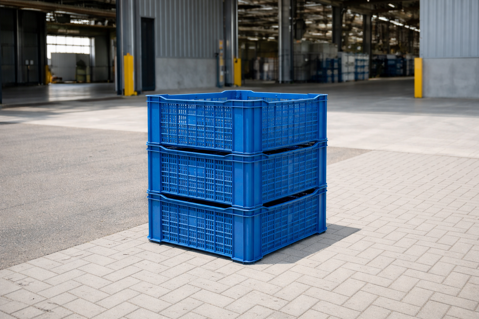 Stackable crate design